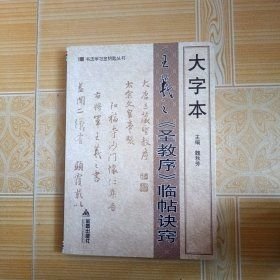 书法学习金钥匙丛书：大字本王羲之圣教序临帖诀窍