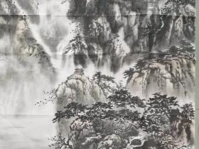 【保真 特惠】职业画家 李丕民 四尺整张山水
