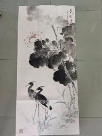 【保真 特惠】中国美术家协会会员 中国工笔画学会会员 王长流 写意花鸟