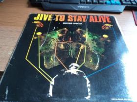 外文原版黑胶唱片JIVE  TO STAY ALLIVE