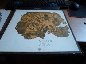 外文原版黑胶唱片3片装VERDI AIDA