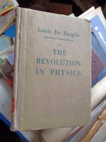 54年外文原版书《THE REVOLUTION IN PHYSICS》(物理学中的革命）32开精装