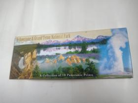 明信片 Yellowstone ＆ Grand Teton National Park（黄石和大提顿国家公园）