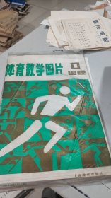 体育教学图片（1）：田径，挂图，1套10幅全，画家施忠平等人绘制，1982年5月一版一印，品相特好近全新