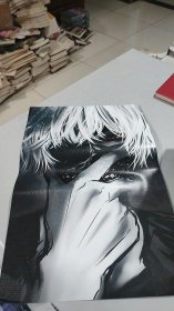 九十年代，巨大尺幅精美动漫海报（27），品相特好近全新，42厘米*28厘米