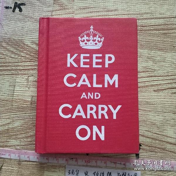 Keep Calm and Carry On  保持冷静并坚持不懈: 对低潮时期的建议