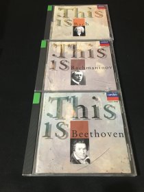 【CD】This is Bach、This is Beethoven、This is Rachmaninov【合售】