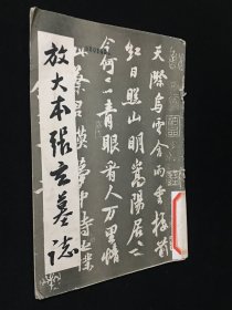 放大本张玄墓志