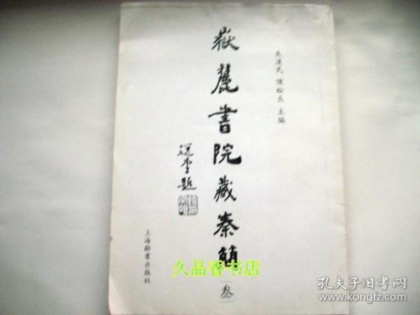 岳麓书院藏秦简（叁）