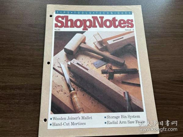 ShopNotes  1992 Volume 1  Issue 2