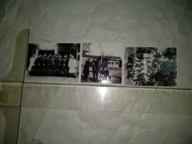 五十年代清华大学师生老照片（图片中有哪位名人，自己去找），一共三张尺寸如图，照片传承有序永久保真。多拍邮费合并一公斤以内一个价格