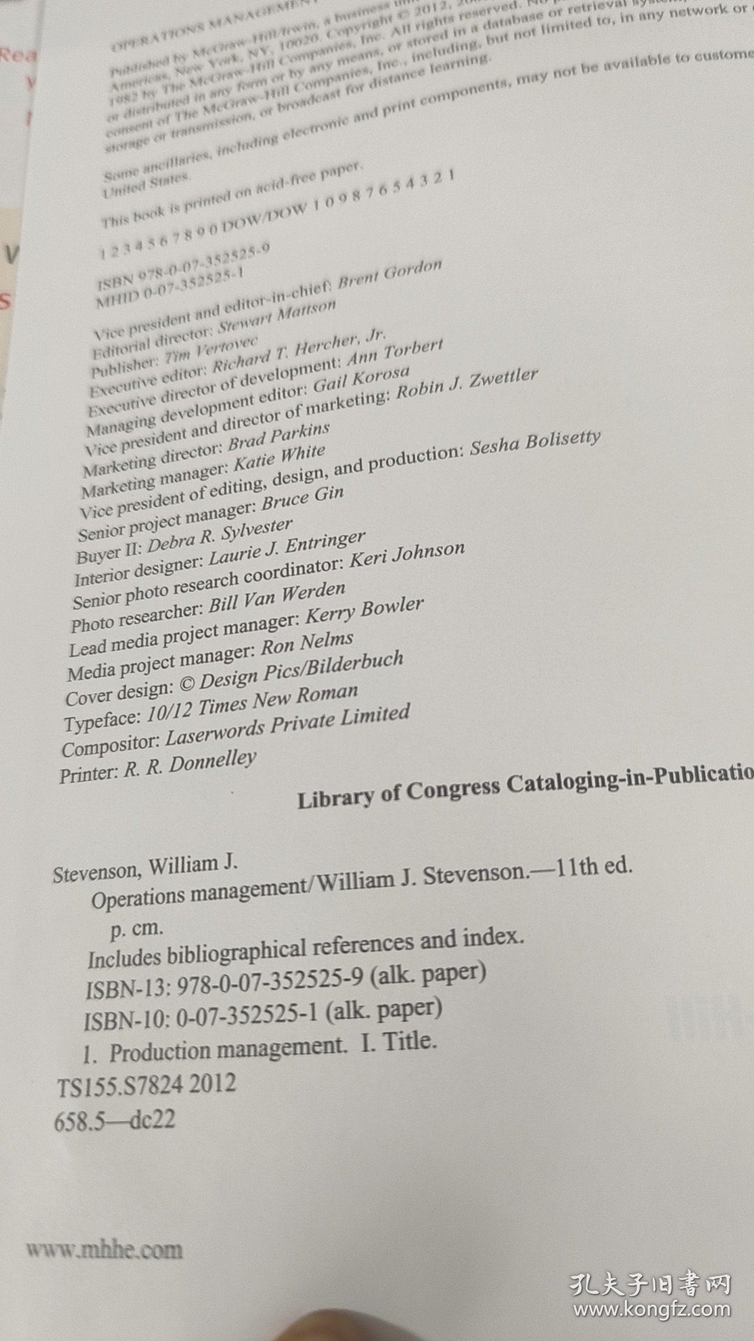 Operations Management