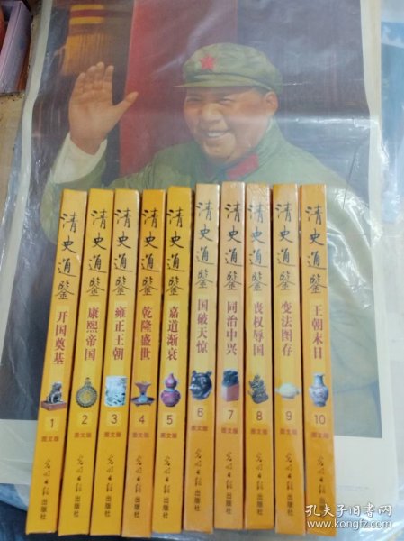 清史通鉴:图文版.全1-10卷（16开精装）