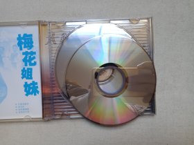 新年特辑《梅花姐妹（卓依婷、佳玲）》音乐歌曲·2VCD影视光碟、光盘、影碟、歌碟、唱片2000年2碟片1盒装（广州音像出版社/天津音像公司出版发行，含：天涯流星泪、走马灯、流浪走天涯等）
