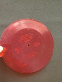 中国唱片：成都唱片厂《沈小岑独唱歌曲：莫世科郊外的晚上（苏联歌曲）、红河谷（加拿大歌曲），两颗小星星（西德电影：英俊少年插曲），夏日开放德青春（日本歌曲），上海芭蕾舞团小乐队伴奏，屠巴海指挥》1983年出版（BM-20759、BM-83/21518红色塑料薄膜33转密纹小唱片）一张2面