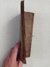 《试验文学（管仲不去开方易牙竖刁论、君使臣以礼仪、泰伯论、子产论、种竹说、晋献公论、以道事君论等等）》晚清至民国左右·筒子页·手写字线装本（署名：金徒海）现存一册