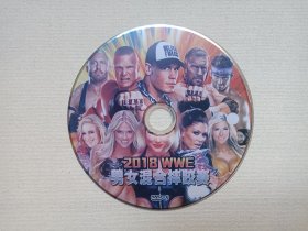 《2018WWE男女混合摔跤赛》DVD-9影视光碟、光盘、专辑、影碟1碟片1袋装2018年