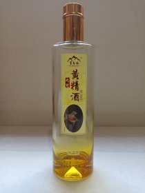 《九制黄精酒（静乐）--露酒/清香型基酒》空酒瓶·空瓶·玻璃瓶·外包装瓶2020年代（云南百鸟谷酒业有限责任公司出品，白眉鸫）