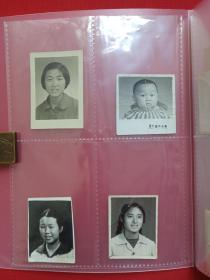 老照片相册第154--《云南昆明散张人物标准照片合集第04》约1960-1980年代（有男女单身及合影照、儿童照，有春光艺术人像、紫极大都、西山龙门、光明照相、天下第一汤“安宁”、上海艺术人像、昆明东风照相、溧水照相、建水72.9.5、前进照相馆等）所拍存黑白及彩色老照片及底片、老相片、老像片、老资料一册共156张