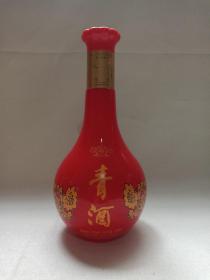《青酒（辉煌158）--浓香型白酒》酒瓶·空瓶·玻璃瓶·外包装瓶2019年1月6日（贵州青酒厂出品）