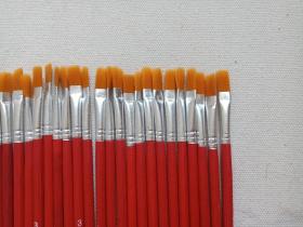 《红杆平头3号华晟油画笔（华晟牌）》1990-2000年代左右（Oil paints）