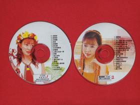 《卓依婷：民间小调》凤凰音乐VCD歌曲光碟、光盘、磁盘、专辑、影碟、歌碟2002年2碟片1盒装（安徽文化音像出版社出版）