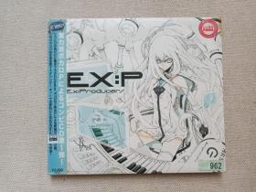 《EX:P（EX:Producers）》日本原装·CD音乐·歌曲光碟、歌碟、光盘、唱片、专辑2010年1碟片1盒装（具体如图，表演者: とくP / 19’s Sound Factory / くわがたP / ボカロ界の重鎮 baker / KTG / Denkitribe / sasakure. UK,出版者: FARM RECORDS）