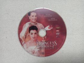 《THE PRINCESS DIARIES 2: Royal Engagement(皇家婚约)》DVD-9电影影视光碟、光盘、专辑、影碟1碟片1袋装2004年（麻雀变公主2皇家有约，走佬俏公主2及时嫁到，公主的日记2皇室婚约，导演;盖瑞·马歇尔,主演：安妮·海瑟薇 朱丽·安德鲁斯)