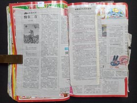 云南大理地区《越战自卫还击退伍转业老干部（苏学武）老先生生平晚年剪报、记录、老照片底片等》1999年10月--2019年7月期间左右（含：剪报上、下册，零星剪报杂件照片等1袋）老剪报、老票据、老档案、老材料、老资料一套三件合售补图4