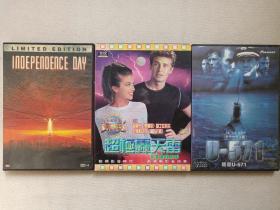 《闪灵悍将、猎杀U-571、游戏机实用技术（超时空之轮片头曲等）》CD/VCD电影影视·音乐歌曲·光碟、光盘、影碟1990-2000年代（内蒙古文艺音像出版社等出版制作发行）一批共3盒合售