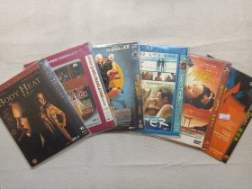 《体热(BODY HEAT ）、迷失东京(Lost in Translation)、鸳鸯神探（LE CRIME EST NOTRE AFFAIRE）、欲盖弄潮/庇护（SHELTER）、蝴蝶夫人（Madame Butterfly）、怪房客（THE TENANT）》剧情片·故事片·爱情片·恐怖片·DVD-9电影影视光碟、光盘、影碟1碟片1袋装6袋合售（中国三环音像出版社等出版发行，内附：高精度海报剧照