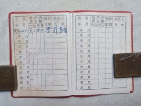 《云南省林业厅工会会员会费证（姓名：姜月群）》1983年1月3日（云南省漾江林业局工会委员会颁发）