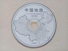 《中国地图：中华人民共和国地图最新版》高清晰度CD-ROM安装光碟、光盘、磁盘、影碟、专辑1碟片1袋装2000-2010年代