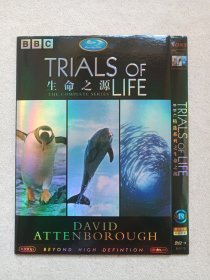 BBC《TRIALS OF LIFE（生命之源）8IN1》国英双语·中英字幕·DVD-9影视光碟、光盘、专辑、影碟1碟片1袋装2000年代（SONY出品）