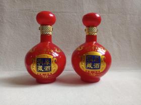 贵州茅台镇《洞藏原酒（绵柔·淡雅30）--浓香型白酒》酒瓶·空瓶·玻璃瓶·外包装瓶2010-2020年代（贵州省仁怀市茅台镇珍品酒厂出品）