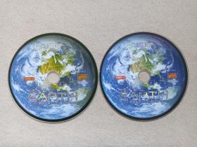 《BBC地球科学套装（SERIES）THE EARTH》2DVD-9影视光碟、光盘、专辑、影碟1998年2碟片1袋装（广州市新时代影音公司出版发行）