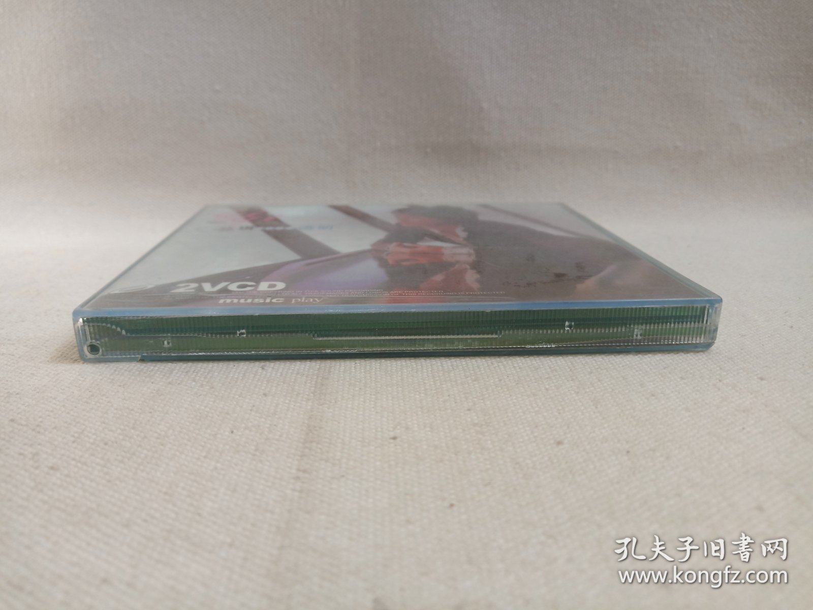 《梁咏琪（2002透明）》音乐歌曲·2VCD·影视光碟、歌碟、光盘、碟片、专辑、影碟2碟片1盒装2002年（宁夏大地音像出版社出版发行，gigi）