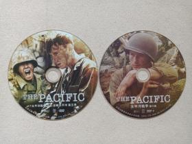 《太平洋战争：The Pacific》即《血战太平洋（第五季、第六集）》2DVD战争电影·影视光碟、光盘、专辑、影碟2碟片1袋装2006年（北京北影录音录像公司出版，又名：雷霆战海）
