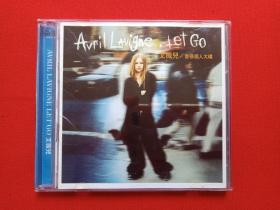 《Avril  Lavigne let go:艾薇儿》CD音乐歌曲专辑、光碟、光盘、歌碟、影碟、唱片1碟片1盒装2001年(河北音像出版社，艾薇儿·瑞摩娜·拉维妮Avril Ramona Lavigne ，附：歌词单及宣传册页)