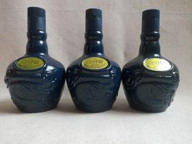 《老珍酒--酱香型白酒》酒瓶·空瓶·玻璃瓶·外包装瓶2010-2020年代（贵州珍酒酿酒有限公司出品 ）三支合售