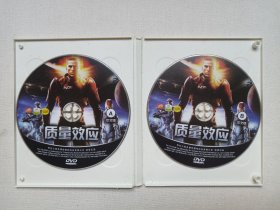 《质量效应（Mass Effect）中文版》PC-DVD-ROM游戏软件光碟、光盘、专辑、影碟2碟片1盒装2007年（世纪之星多媒体数码科技有限公司出品）