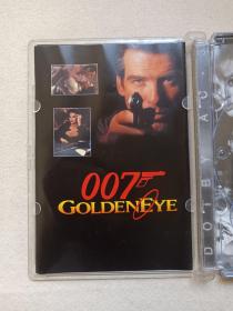 《007 GOLD EYES:金眼睛》动作片·电影影视DVD光盘、光碟、影碟1碟片1盒装1999年（海南音像出版社出版发行，《黄金眼》，马丁·坎贝尔导演，皮尔斯·布鲁斯南、肖恩·宾、伊沙贝拉·斯科鲁普科、法米克·詹森、朱迪·丹奇主演）