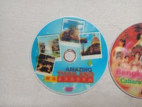 《曼谷明星歌舞团（Bangkok Star Cabaret Show）+泰国旅游胜地AMAZING THAILAND》音乐歌曲·综艺表演·旅游风光·2DVD影视光碟、光盘、歌碟、影碟、专辑2碟片1盒装2000-2010年代（曼谷明星歌舞表演，有：人妖歌舞等）