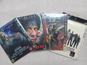 《金刚狼（X-Men Origins: Wolverine ）、第一滴血4（Rambo The Fight Continues）/兰博4、X战警（X-Men）/变种特攻、最终幻想（Final Fantasy）》动作片·惊悚片·冒险片·剧情片等DVD-9电影影视光碟、光盘、影碟1碟片1袋装2000年代一批4袋合售（内附：高精度海报剧照）