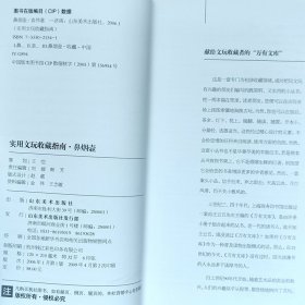 实用文玩收藏指南-鼻烟壶 袁伟著 铜版纸彩图 山东美术出版社2006-7 九品