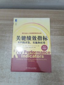 关键绩效指标：KPI的开发、实施和应用