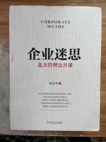 企业迷思：北大管理公开课