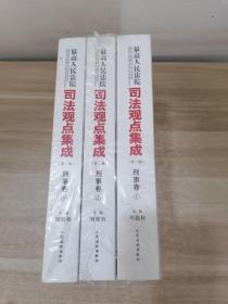 最高人民法院司法观点集成(第2版)刑事卷1-3册