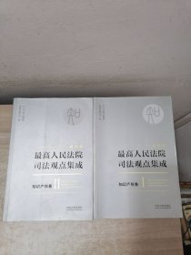 最高人民法院司法观点集成 知识产权卷（新编版 套装共2册）