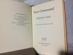 [英译] Peter Camenzind 彼得·卡门青